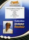 アルトサックス四重奏曲集・Vol.7  (アルトサックス四重奏+ピアノ)【4 Alto Saxophones & Piano Vol. 7】
