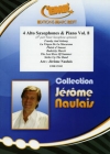 アルトサックス四重奏曲集・Vol.8  (アルトサックス四重奏+ピアノ)【4 Alto Saxophones & Piano Vol. 8】
