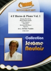 ホルン四重奏曲集・Vol.1  (ホルン四重奏+ピアノ)【4 F Horns & Piano Vol. 1】