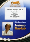 フルート四重奏曲集・Vol.1  (フルート四重奏+ピアノ)【4 Flutes & Piano Vol. 1】