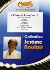 フルート四重奏曲集・Vol.7  (フルート四重奏+ピアノ)【4 Flutes & Piano Vol. 7】