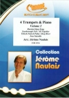 トランペット四重奏曲集・Vol.2  (トランペット四重奏+ピアノ)【4 Trumpets & Piano Vol. 2】