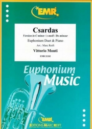 チャルダッシュ（ヴィットリーオ・モンティ）  (ユーフォニアム二重奏+ピアノ)【Csardas】