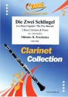 二人のラスカル（ミロスラフ・プロハースカ）  (バスクラリネット二重奏+ピアノ)【Die Zwei Schlingel】