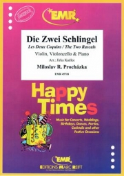 二人のラスカル（ミロスラフ・プロハースカ）  (弦楽二重奏+ピアノ)【Die Zwei Schlingel】