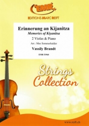 キヤニツァの思い出（ヴァシリー・ブラント）  (ヴィオラ二重奏+ピアノ)【Memories of Kiyanitsa】