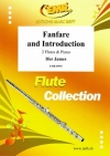 ファンファーレと序奏（アイファー・ジェームズ）  (フルート二重奏+ピアノ)【Fanfare and Introduction】