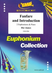 ファンファーレと序奏（アイファー・ジェームズ）  (ユーフォニアム二重奏+ピアノ)【Fanfare and Introduction】