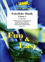 お祝いの曲集・Vol.2  (クラリネット四重奏)【Feierliche Musik Volume 2】