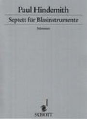 管楽器七重奏（パウル・ヒンデミット）（スタディ・スコアのみ）（木管五重奏+バスクラリネット+トランペット)【Wind Septet】