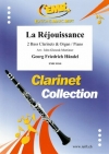 リジョイス「王宮の花火の音楽」より（ヘンデル） (バスクラリネット二重奏+ピアノ)【La Rejouissance】
