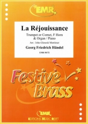 リジョイス「王宮の花火の音楽」より（ヘンデル） (金管二重奏+ピアノ)【La Rejouissance】