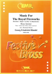 王宮の花火の音楽（ヘンデル） (金管五重奏)【Music for the Royal Fireworks】