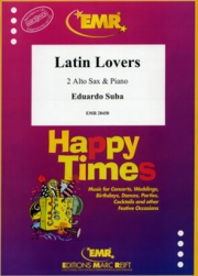 ラテン・ラバーズ（エドゥアルド・スーバ） (アルトサックス二重奏+ピアノ)【Latin Lovers】