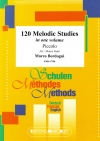 120の旋律研究 (マルコ・ボルドーニ)（ピッコロ）【120 Melodic Studies in one volume】