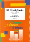 120の旋律研究 (マルコ・ボルドーニ)（バスーン）【120 Melodic Studies in one volume】