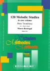 120の旋律研究 (マルコ・ボルドーニ)（バストロンボーン）【120 Melodic Studies in one volume】