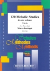 120の旋律研究 (マルコ・ボルドーニ)（ヴィオラ）【120 Melodic Studies in one volume】
