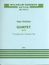クインテット・作品79（ヴァグン・ホルムボー）（金管五重奏）（パート譜のみ）【Quintet Op.79】