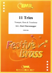 11のトリオ集 (金管三重奏)【11 Trios】