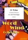 11のトリオ集 (木管三重奏)【11 Trios】