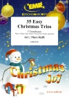 35のやさしいクリスマス三重奏曲集 (トロンボーン三重奏)【35 Easy Christmas Trios】