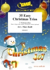 35のやさしいクリスマス三重奏曲集 (チェロ三重奏)【35 Easy Christmas Trios】