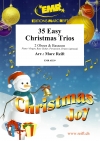35のやさしいクリスマス三重奏曲集 (木管三重奏)【35 Easy Christmas Trios】