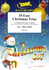 35のやさしいクリスマス三重奏曲集 (クラリネット三重奏)【35 Easy Christmas Trios】