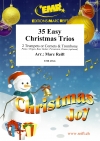 35のやさしいクリスマス三重奏曲集 (金管三重奏)【35 Easy Christmas Trios】