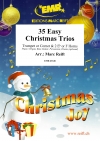 35のやさしいクリスマス三重奏曲集 (金管三重奏)【35 Easy Christmas Trios】