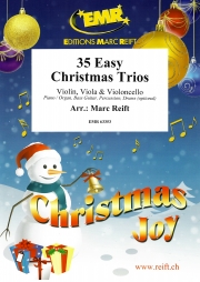 35のやさしいクリスマス三重奏曲集 (弦楽三重奏)【35 Easy Christmas Trios】