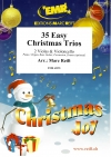 35のやさしいクリスマス三重奏曲集 (弦楽三重奏)【35 Easy Christmas Trios】