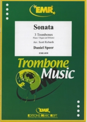 ソナタ（ダニエル・シュペール） (トロンボーン三重奏)【Sonata】