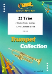 22の三重奏曲集 (トランペット三重奏)【22 Trios】
