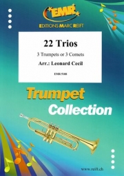 22の三重奏曲集 (トランペット三重奏)【22 Trios】