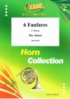 6つのファンファーレ（アイファー・ジェームズ） (ホルン三重奏)【6 Fanfares】