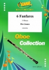 6つのファンファーレ（アイファー・ジェームズ） (オーボエ三重奏)【6 Fanfares】