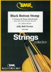 ブラック・ボトム・ストンプ（ジェリー・ロール・モートン） (ヴァイオリン三重奏+ピアノ)【Black Bottom Stomp】