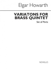 金管五重奏のための変奏曲（エルガー・ハワース） (金管五重奏)【Variations for Brass Quintet】