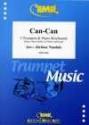 カンカン 『天国と地獄』（地獄のオルフェ）より（ジャック・オッフェンバック） (トランペット三重奏+ピアノ)【Can-Can】