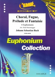 コラール、フーガ、プレリュード＆ファンタジー（バッハ） (ユーフォニアム四重奏)【Choral, Fugue, Prélude et Fantaisie】