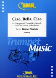 さらば恋人よ (トランペット四重奏+ピアノ)【Ciao, Bella, Ciao】