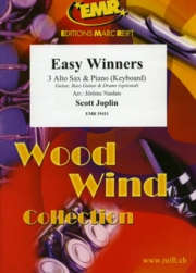 イージー・ウィナーズ（スコット・ジョプリン） (アルトサックス三重奏+ピアノ)【Easy Winners】