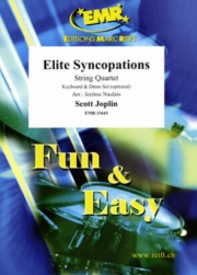 エリート・シンコペーションズ（スコット・ジョプリン） (弦楽四重奏)【Elite Syncopations】