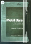 メタル・バー（サイモン・プロクター） (トロンボーン+ピアノ)【Metal Bars】