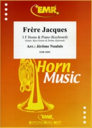 フレール・ジャック (ホルン三重奏+ピアノ)【Frere Jacques】