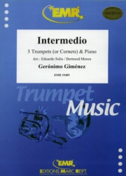 幕間劇（ヘロニモ・ヒメネス）（トランペット三重奏＋ピアノ）【Intermedio】
