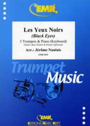 黒い瞳 (トランペット三重奏+ピアノ)【Les Yeux Noirs】