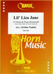 リル・ライザ・ジェーン (ホルン四重奏+ピアノ)【Lil' Liza Jane】